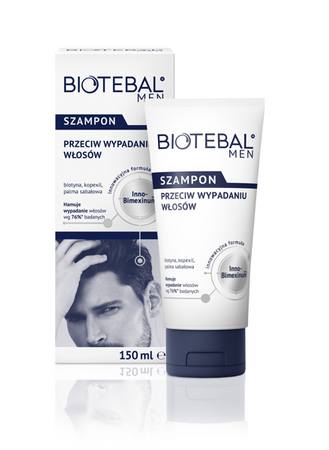 BIOTEBAL MEN 0,05% szampon 150m