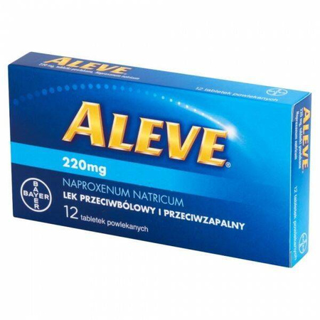 Aleve tabletki powlekane  12 sztuk