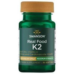 SWANSON Vitamin K 2 200 mcg, 30 kapsułek