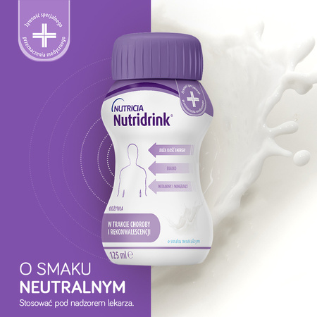 Nutridrink o smaku neutralnym 4x125 ml