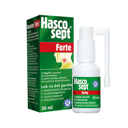 Hascosept Forte aerozol, 30 ml