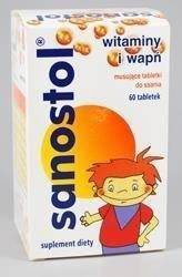 Sanostol, 60 tabletek do ssania