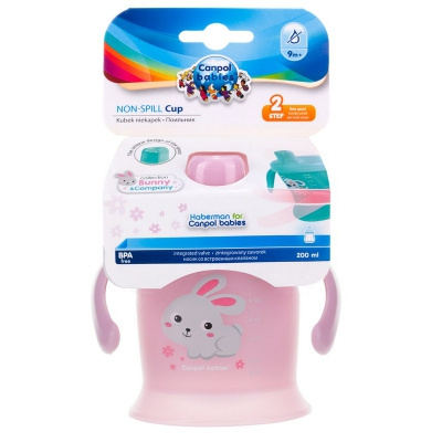 Canpol Smiley Kubek 200 ml niekapek 31/300