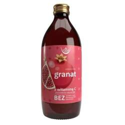 Granat z Wit.C pochodzenia  naturalnego  500ml.