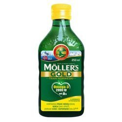 Moller's Gold Tran Norweski płyn 250 ml