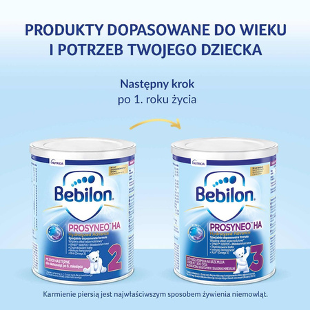 Bebilon PROSYNEO™ HA Hydrolyzed Advance 2 powyżej 6 miesiąca życia, 400 g