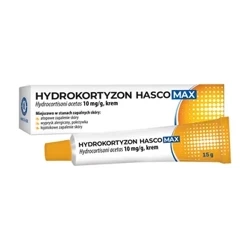 Hydrokortyzon Hasco Max krem 10 mg/g, 15 g