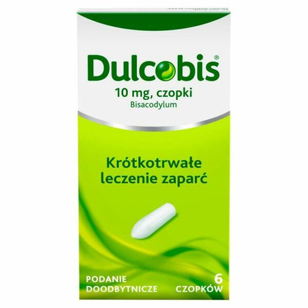 Dulcobis czopki doodbytnicze  10 mg 10 czop.