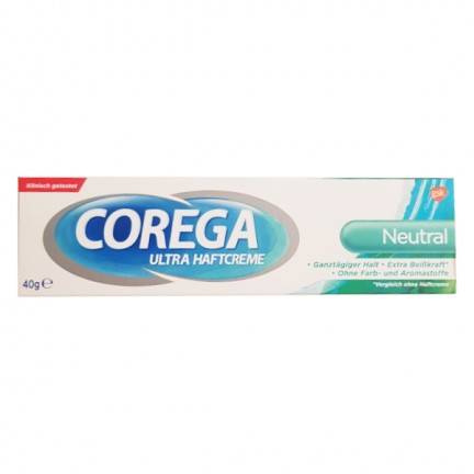 COREGA ULTRA HAFTCREM NEUTRAL Krem do protez 40g, import równoległy