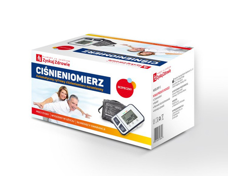 Zyskaj Zdrowie Ciśnieniomierz  BSP-11 automatyczny cyfrowy naramienny