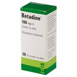 Betadine 100 mg/ml roztwór na skórę, 30 ml