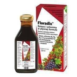 FLORADIX Żelazo i witaminy tonik 250ml