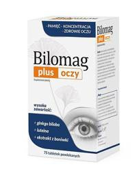 Bilomag Plus Oczy, 75 tabletek powlekanych