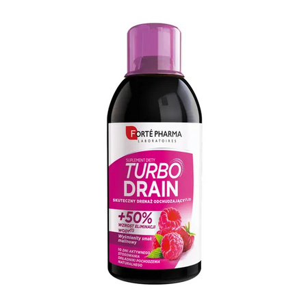 TurboDrain smak malinowy płyn 500ml