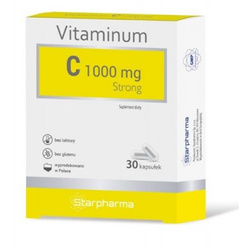 Vitaminum C 1000 mg Strong, 30 kapsułek