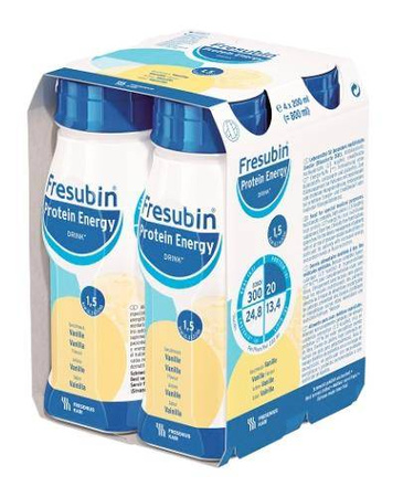Fresubin Protein Energy DRINK smak waniliowy  4 x 200ml 