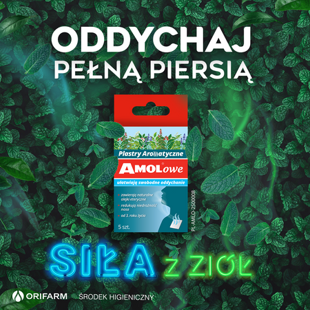 Amolowe Plastry aromatyczne 5 szt.