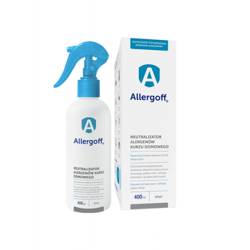 ALLERGOFF Spray Neutralizator alergenów kurzu domowego 400ml