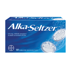 Alka-Seltzer tabletki musujące  324 mg 10 tabl.ID