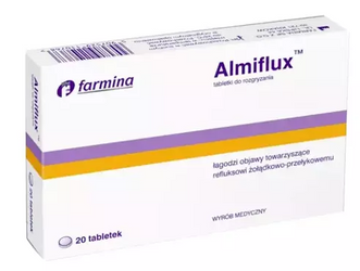 Almiflux tabletki do rozgryzania, 20 sztuk