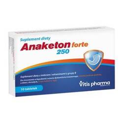 Anaketon Forte 250 10 tabletki.