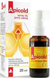 Apicold spray do j.ustnej 20 ml, data ważności 2024/04