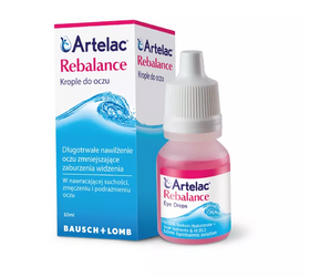 Artelac Rebalance, krople do oczu, 10 ml