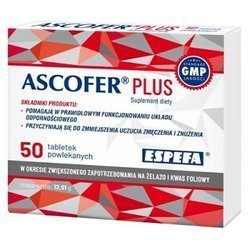 Ascofer Plus tabletki powlekane, 50tabletek