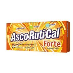 Ascorutical Forte, 20 tabletek powlekanych