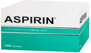 Aspirin tabletki 500 mg 100 tabl.