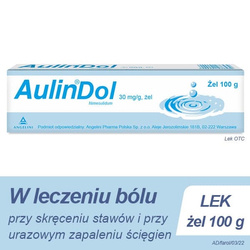 AulinDol żel 0,03 g/g 100 g (tuba)