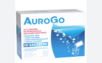 AuroGo proszek do sporządzania roztworu doustnego 13,7g, 20 saszetek