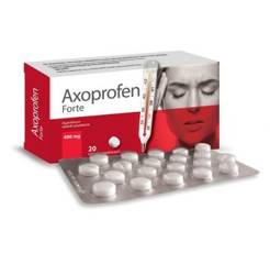 Axoprofen Forte 400mg 20 tabletek powlekanych
