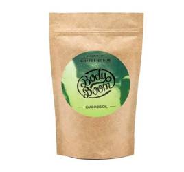 BIELENDA Body Boom Peeling kawowy- cannabis oil, 100g