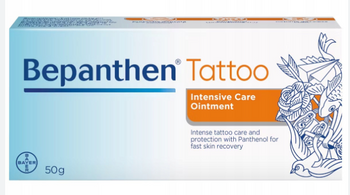Bepanthen Tattoo Maść zapewniająca intensywną pielęgnację skóry wytatuowanej, 50 g