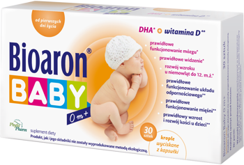 Biaron Baby 0 m+, suplement diety, 30 kapsułek twist-off