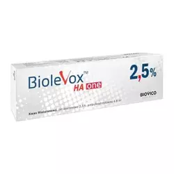 BioleVox HA One 2,5%, 4,8 ml, żel dostawowy, 1 ampułko-strzykawka