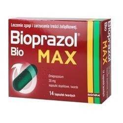 Bioprazol Bio Max 20mg , 14 kapsułek