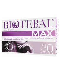 Biotebal Max 0,01 g 30 tabletek