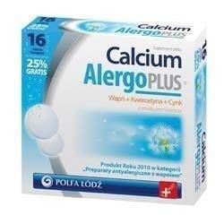 Calcium Alergo Plus 16 tabletek musujących