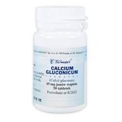 Calcium gluconicum Farmapol tabletki 0,045