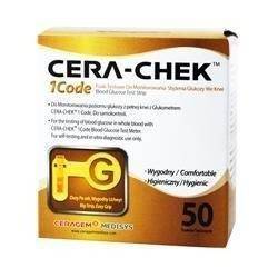Cera-Chek 1 Code test paskowy x 50szt