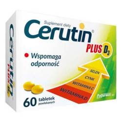 Cerutin Plus D3, 60 tabletek powlekanych