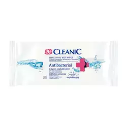 Chusteczki odświerzające Cleanic Antibacterial ,15 szt.