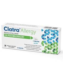 Clatra Allergy tabl. 0,02 g 10 tabletek
