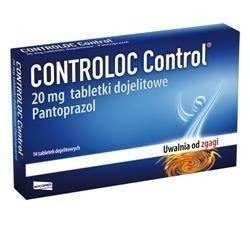 Controloc Control 20 mg,14 tabletek
