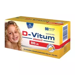 D-Vitum witamina D 800 j.m. 90 kapsułek twistoff 