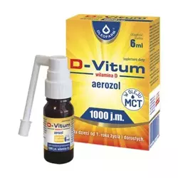 D-Vitum witamina D aerozol 1000 j.m. płyn 6ml