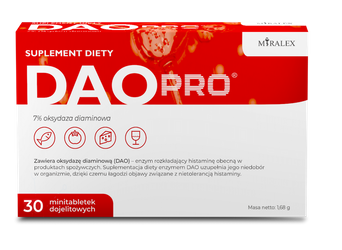 DAOPro tabletki dojelitowe, 30 tabletek