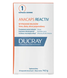 DUCRAY Anacaps Reactiv, 30 kapsułek